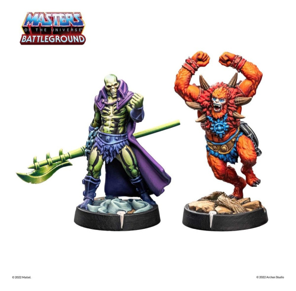 Masters of the Universe: Battleground Miniatures Game Wave 1: Evil Warriors Faction *French Version* 2