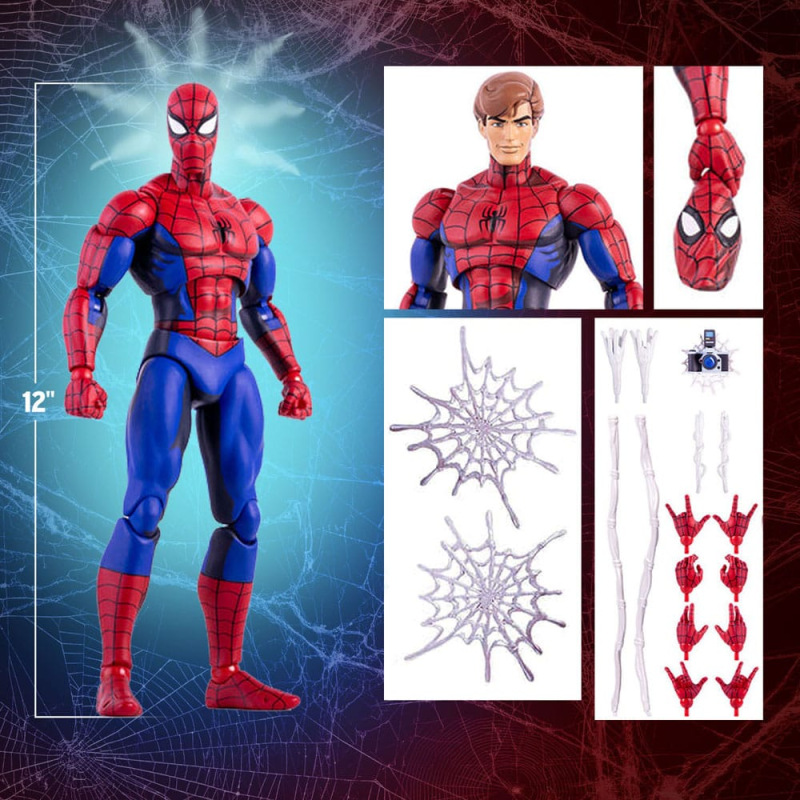 Spider-Man: The Animated Series Action Figure 1/6 Spider-Man 30 cm 7