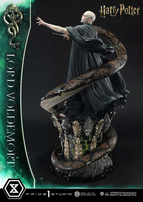 Harry Potter Real Elite Masterline Series Statue 1/4 Lord Voldemort Bonus Version 83 cm 5
