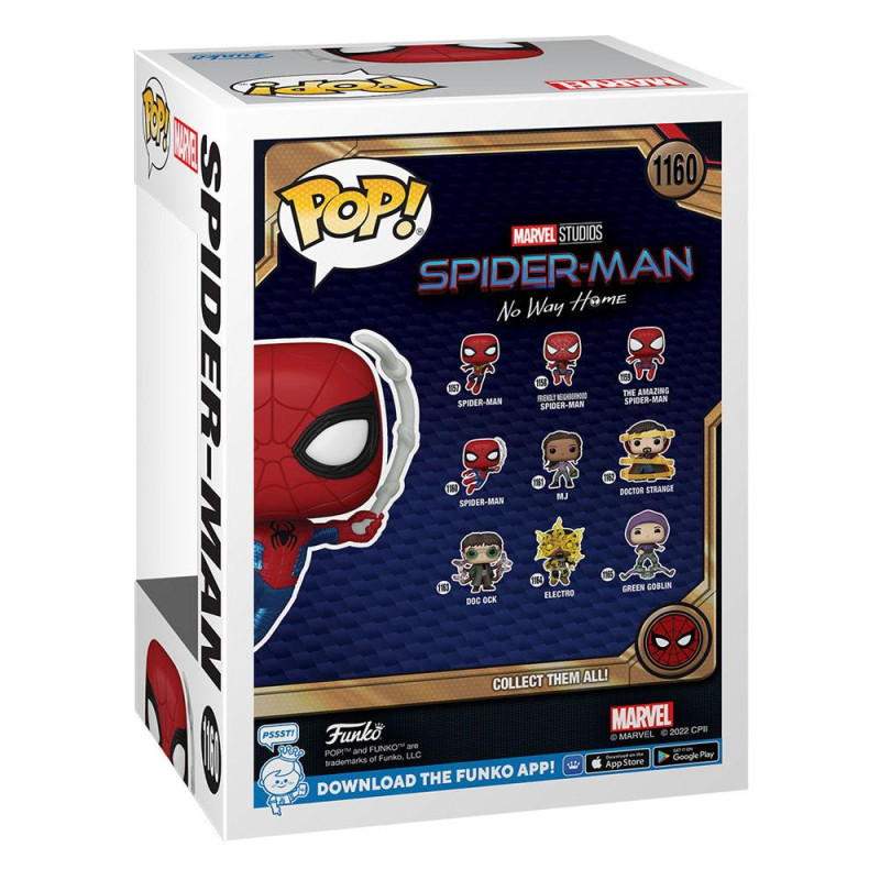 Spider-Man: No Way Home POP! Marvel Vinyl Figure Spider-Man Finale suit 9 cm 2