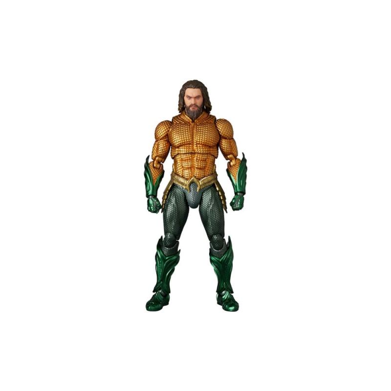 Aquaman Movie MAF EX Action Figure Aquaman Gold & Green Suit 16 cm 4