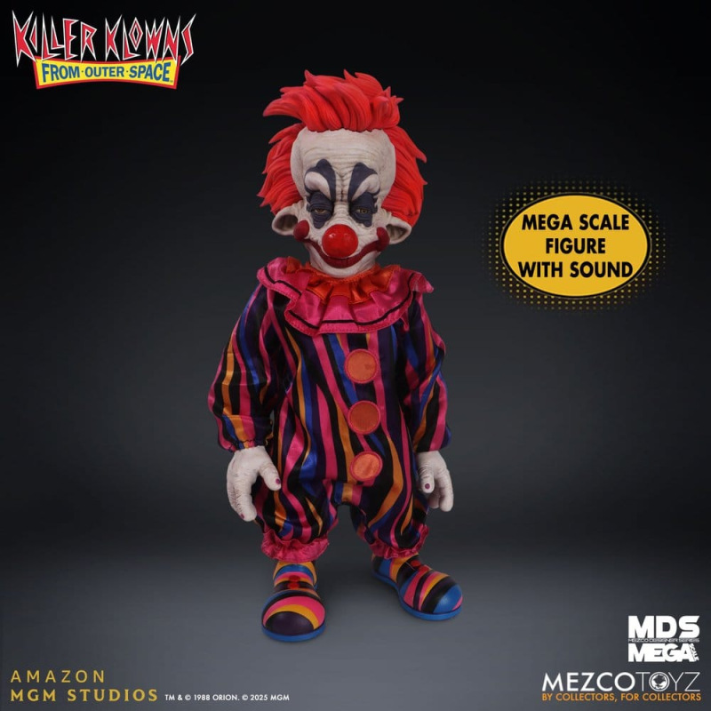 Killer Klowns from Outer Space MDS Mega Scale Plush Doll Rudy 38 cm 10