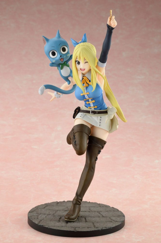 Fairy Tail PVC Statue 1/8 Lucy Heartfilia Wink Ver. 23 cm 1