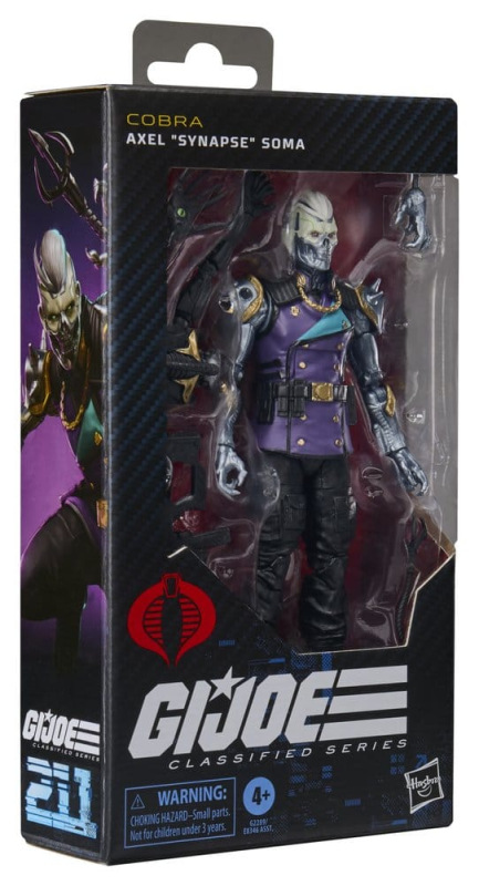 G.I. Joe Classified Series Action Figure #211 Axel "Synapse" Soma 15 cm 3
