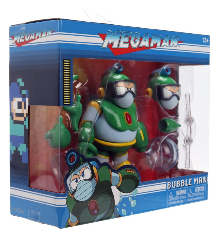 Mega Man Action Figure Bubble Man 11 cm 4
