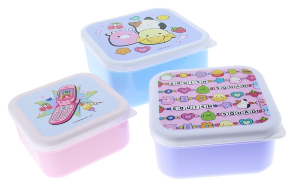 Squishmallows Snack Boxes 3-Pack 4