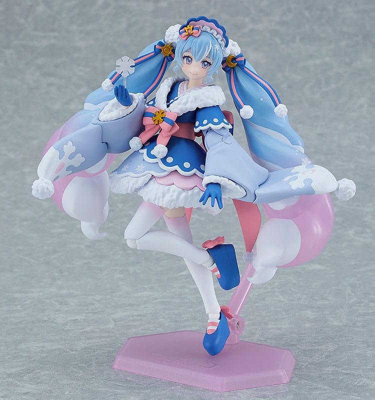 Character Vocal Series 01: Hatsune Miku Figma Action Figure Snow Miku: Serene Winter Ver. 13 cm