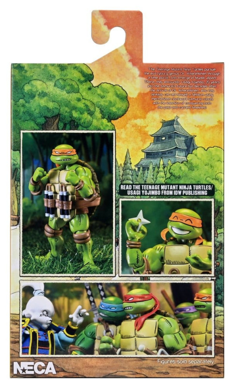 Teenage Mutant Ninja Turtles x Usagi Yojimbo Ultimate Action Figure Michelangelo 18 cm 1