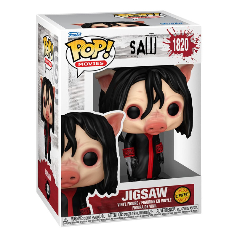 Saw POP! Movies Vinyl Figure Jigsaw with Chase 9 cm Assortment (6) 2