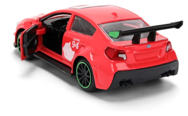 Sonic Diecast Model 1:32 Knuckles 2016 Subaru WRX STI Assortment (6) 10