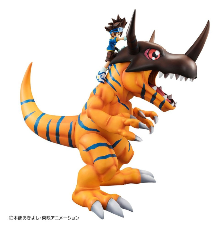 Digimon Adventure Precious G.E.M. Series PVC Figure Greymon & Taichi Yagami 25 cm (Repeat) 3