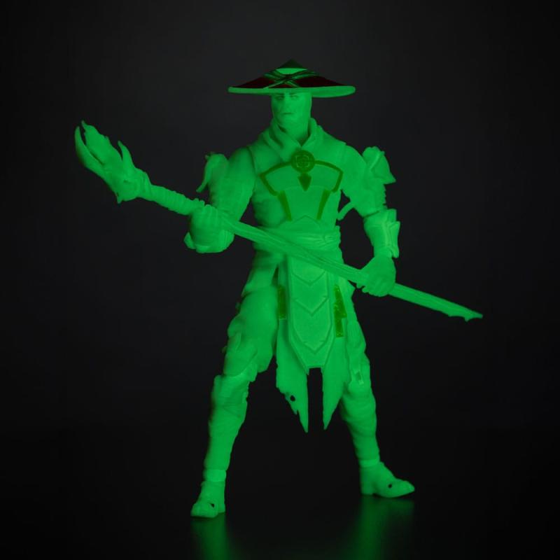 Mortal Kombat Action Figure Glow in the Dark Edition Raiden (Gold Label) 18 cm 3