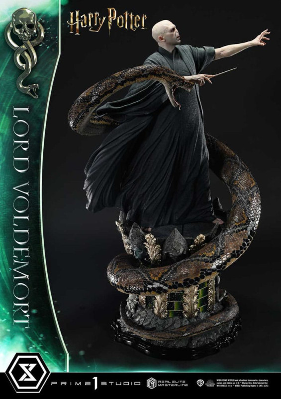 Harry Potter Real Elite Masterline Series Statue 1/4 Lord Voldemort Bonus Version 83 cm 7
