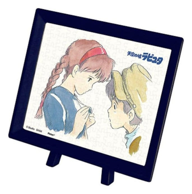 Castle in the Sky Puzzle and easel Sheeta & Pazu (150 Pieces) 2