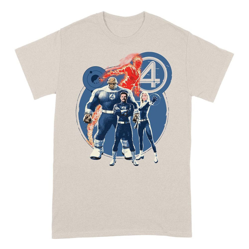 Fantastic Four T-Shirt Group Bubble Size M