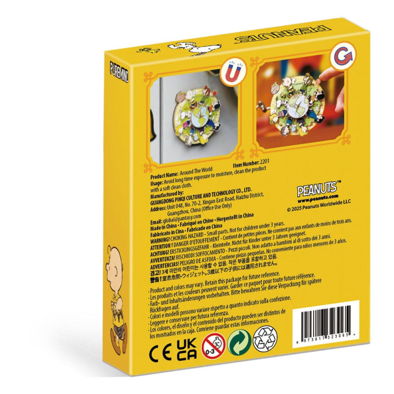 Peanuts Puremind Magnet Around the World 2