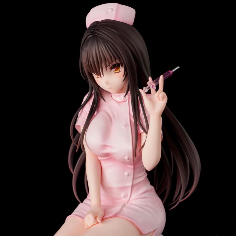 To Love-Ru Darkness Statue PVC Yui Kotegawa Nurse Cos 22 cm