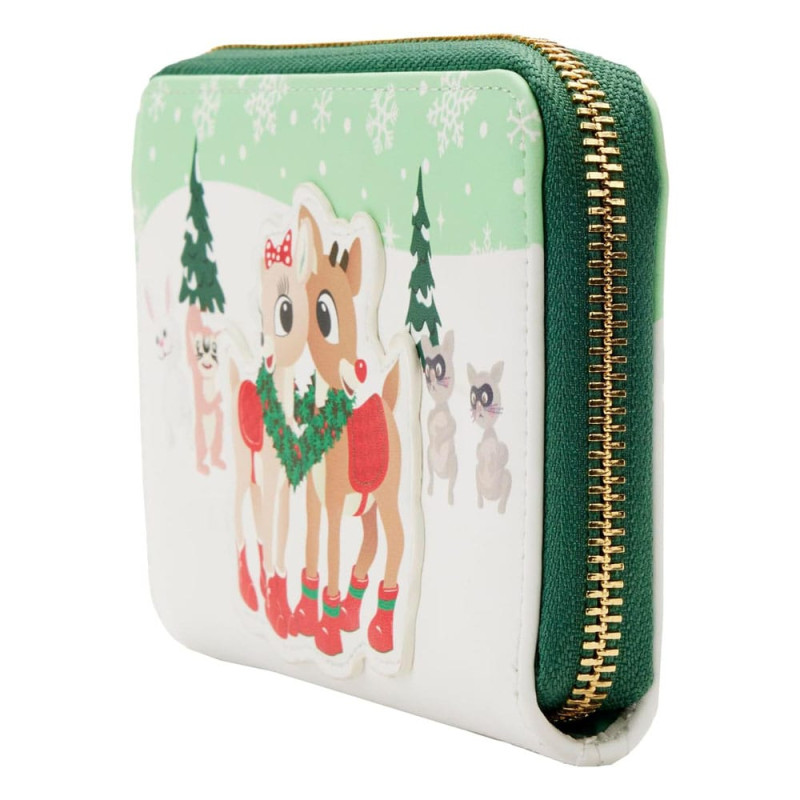 Rudolph the Red-Nosed Reindeer by Loungefly Wallet Rudolph Merry Couple 2