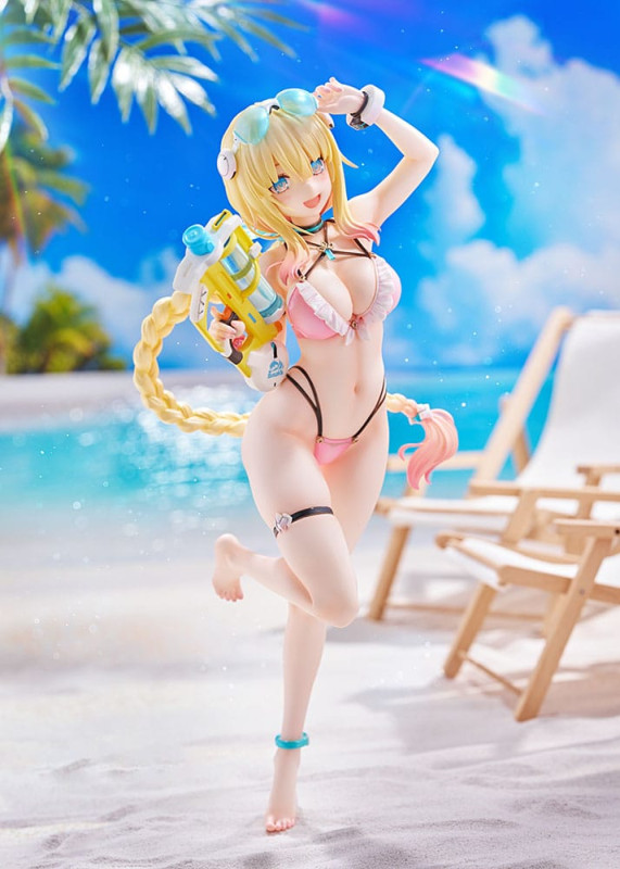 Phantasy Star Online PVC Statue 1/7 es Akhtal Summer Vacation 24 cm 5
