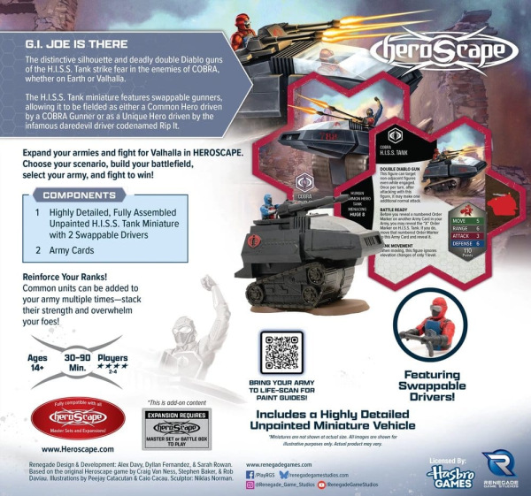 G.I. JOE Heroscape Army Expansion H.I.S.S. Tank Standard Edition *English Version* 3