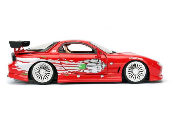 Fast & Furious Diecast Model 1/24 1993 Mazda RX-7