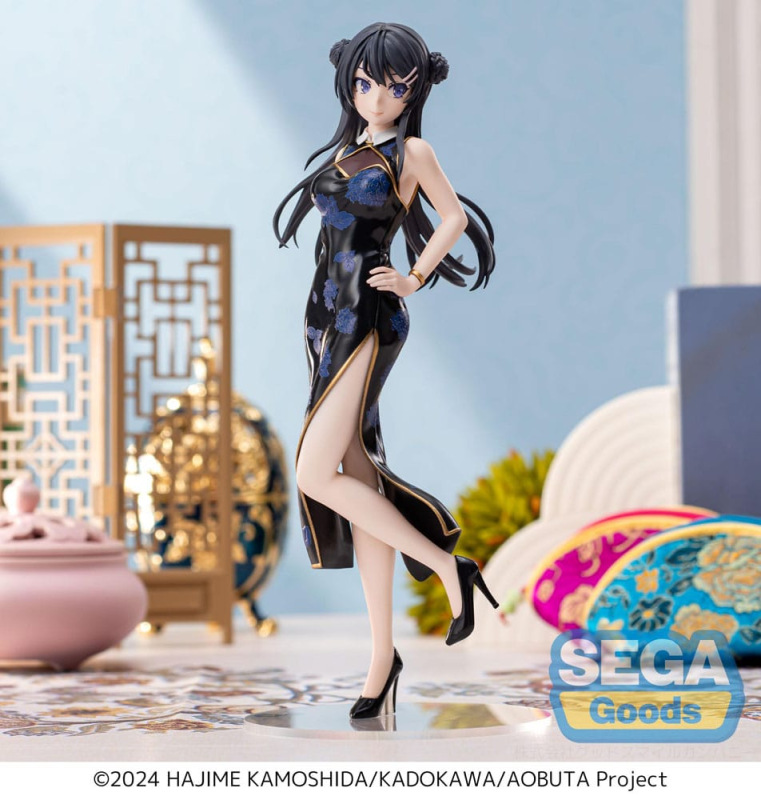 Rascal Does Not Dream Series XStellar PVC Statue Mai Sakurajima Chinese Dress 22 cm 1