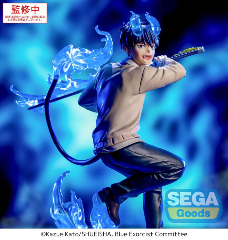 Blue Exorcist Shimane Illuminati Saga Xross Link PVC Statue Rin Okumura 18 cm 3