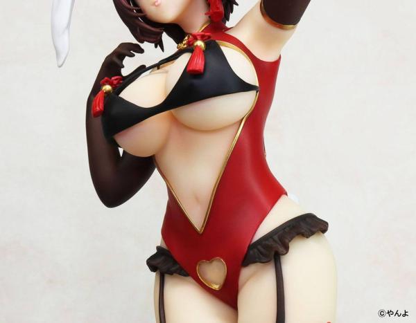 Original Character PVC Statue 1/6 Yui Red Bunny Ver. Illustration by Yanyo 26 cm