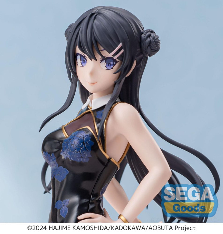 Rascal Does Not Dream Series XStellar PVC Statue Mai Sakurajima Chinese Dress 22 cm 5