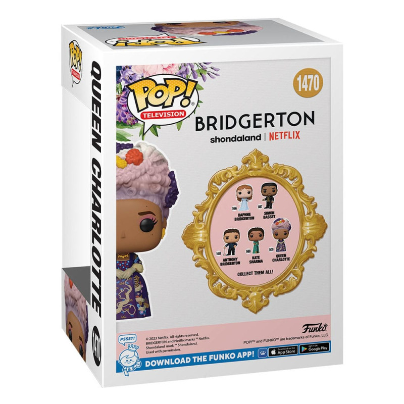 Bridgerton POP! TV Vinyl Figure Queen Charlotte 9 cm 2