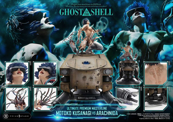 Ghost in the Shell Ultimate Premium Masterline Series Statue 1/4 Motoko Kusanagi vs Arachnida Bonus 2