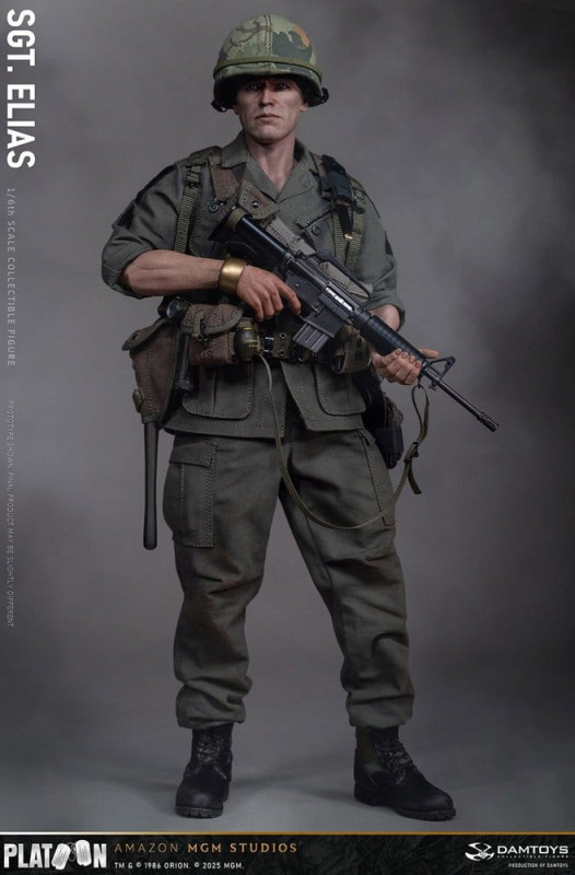 Platoon Action Figure 1/6 Sergeant Elias 30 cm 8