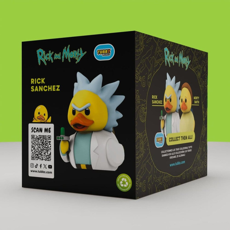 Rick and Morty Tubbz PVC Figure Rick Boxed Edition 10 cm 3