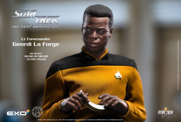 Star Trek: The Next Generation Action Figure 1/6 Lt. Commander Geordi La Forge (Standard Version) 28 4