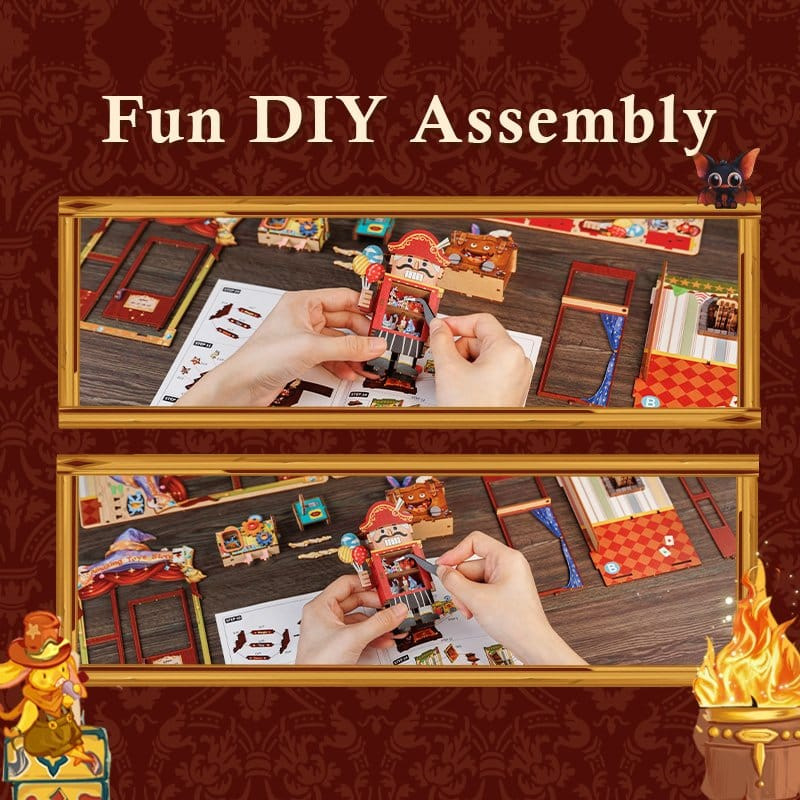 Book Nook Amazing Toy Store 17 x 12 cm 8