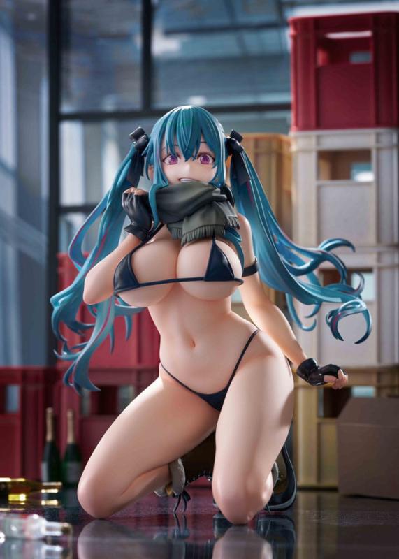 Original Illustration PVC Statue 1/7 Warehouse Aoko Illustration by FreeStyle 16 cm 11