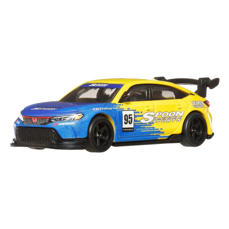 Hot Wheels Premium Car Culture Diecast Vehicle 2-Pack 1/64 '99 Honda Civic Type R (EK9) & Honda Civi 2