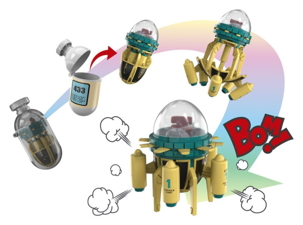 Dragon Ball Z Changearts Action Figure Hoi-Poi Capsule No. 433 Trunks's Time Machine 8 cm 1