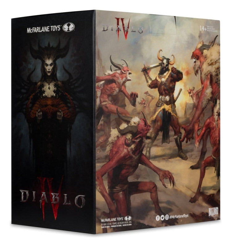 Diablo IV 1/12 Scale Limited Edition Posed Figure Barbarian 12 cm 9
