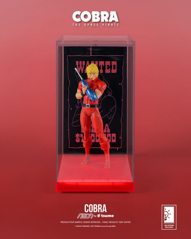 Cobra Neon Figure 1/9 Cobra The Space Pirate 20 cm 3