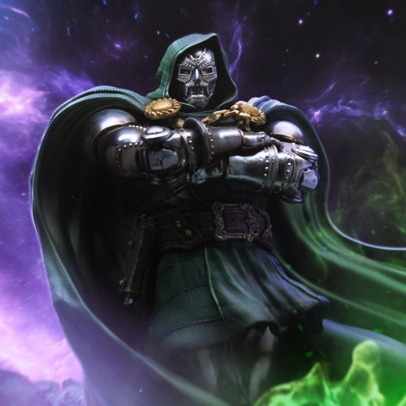 The Infinity Gauntlet Marvel Legends Diorama Statue 1/10 Doctor Doom 30 cm 10