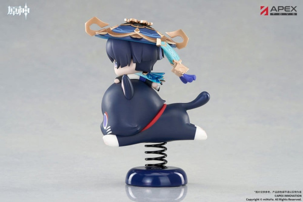 Genshin Impact Chibi Chara Yurayura Stand PVC Figure Wanderer 11 cm 11