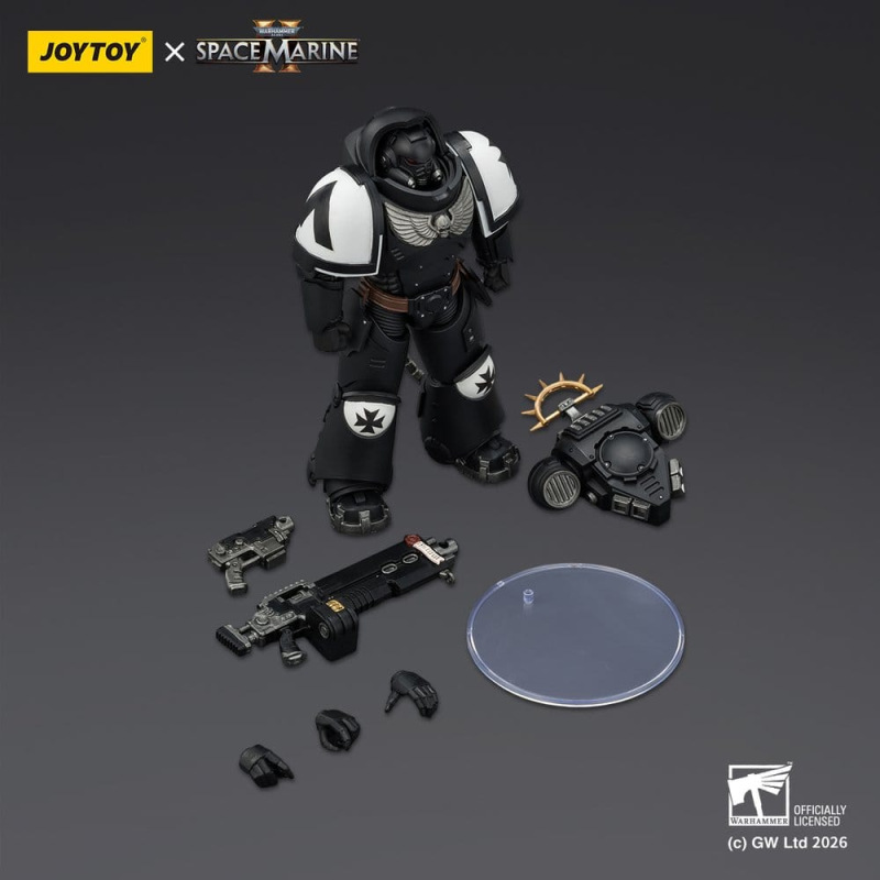 Warhammer 40,000 Action Figure Game Edition Black Templars Heavy Intercessor 13 cm 5