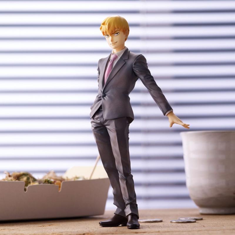 Mob Psycho 100 III Statue PVC Reigen Arataka Resale 24 18 cm