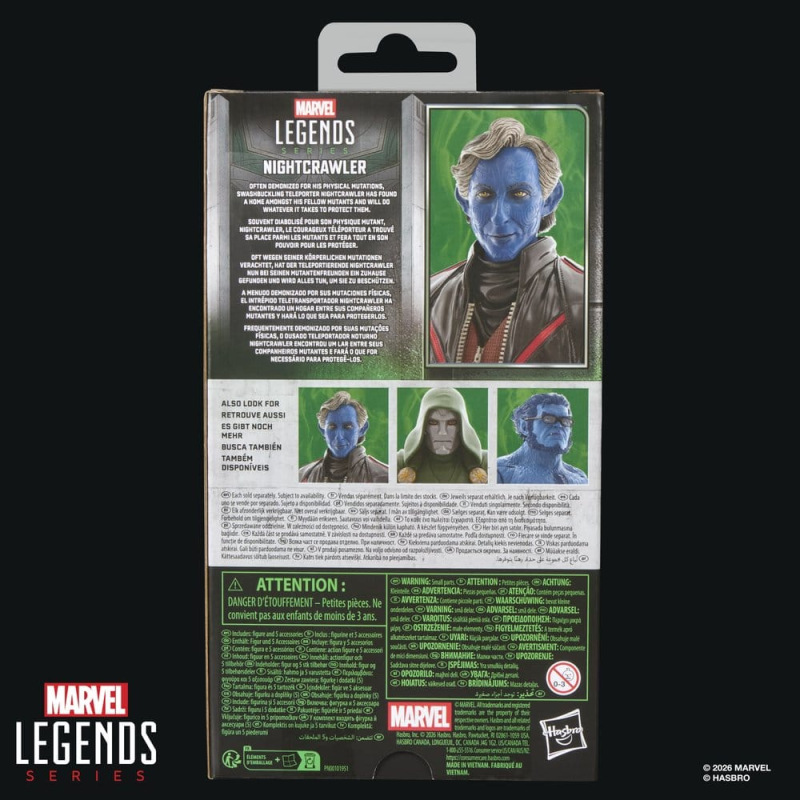Avengers: Doomsday Marvel Legends Action Figure Nightcrawler 15 cm 10