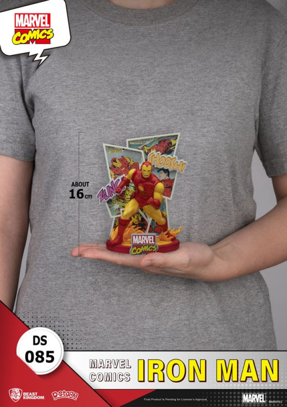 Marvel Comics D-Stage PVC Diorama Iron Man 16 cm 6