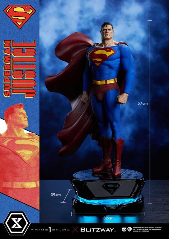 DC Comics Premium Masterline Series Statue 1/4 Superman Justice Comics 57 cm