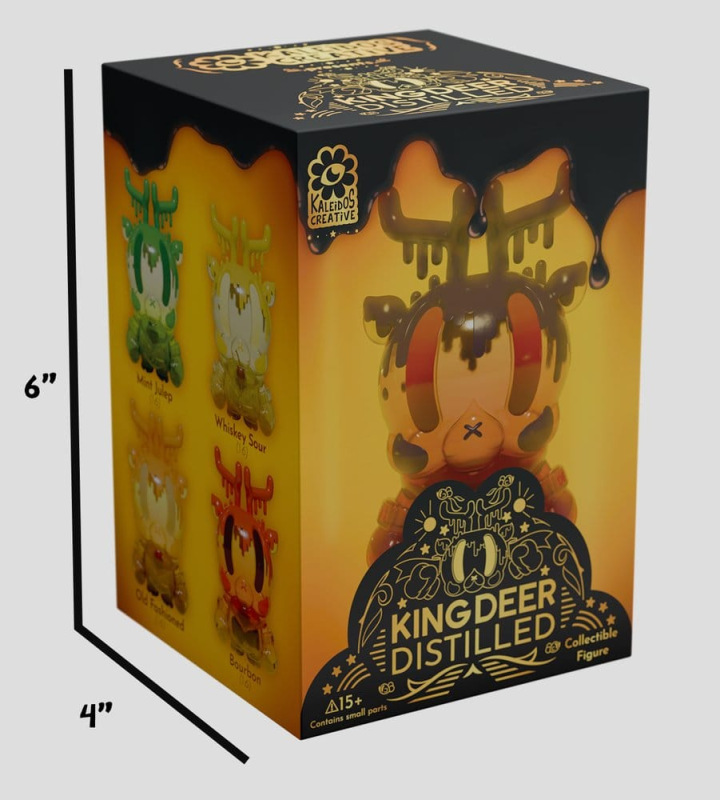 King Deer Distilled Mini Figures Blind Box Display (6) 8