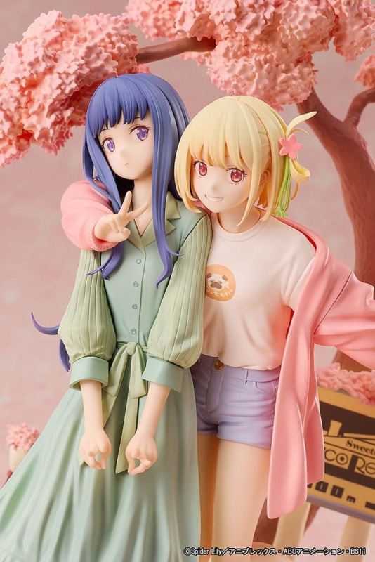 Lycoris Recoil PVC Figures 2-Pack Chisato Nishikigi & Takina Inoue Spring Ver. 25 cm 5