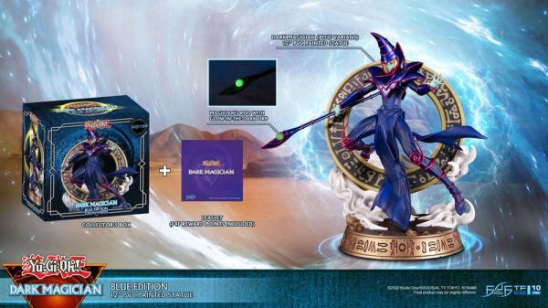 Yu-Gi-Oh! PVC Statue Dark Magician Blue Version 29 cm